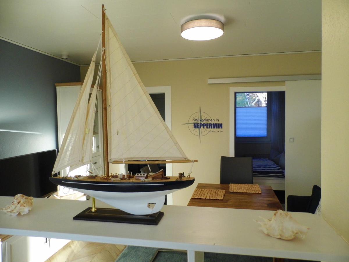 Ferienwohnung Seerose Neppermin Bagian luar foto